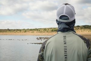 Nile geese in the background